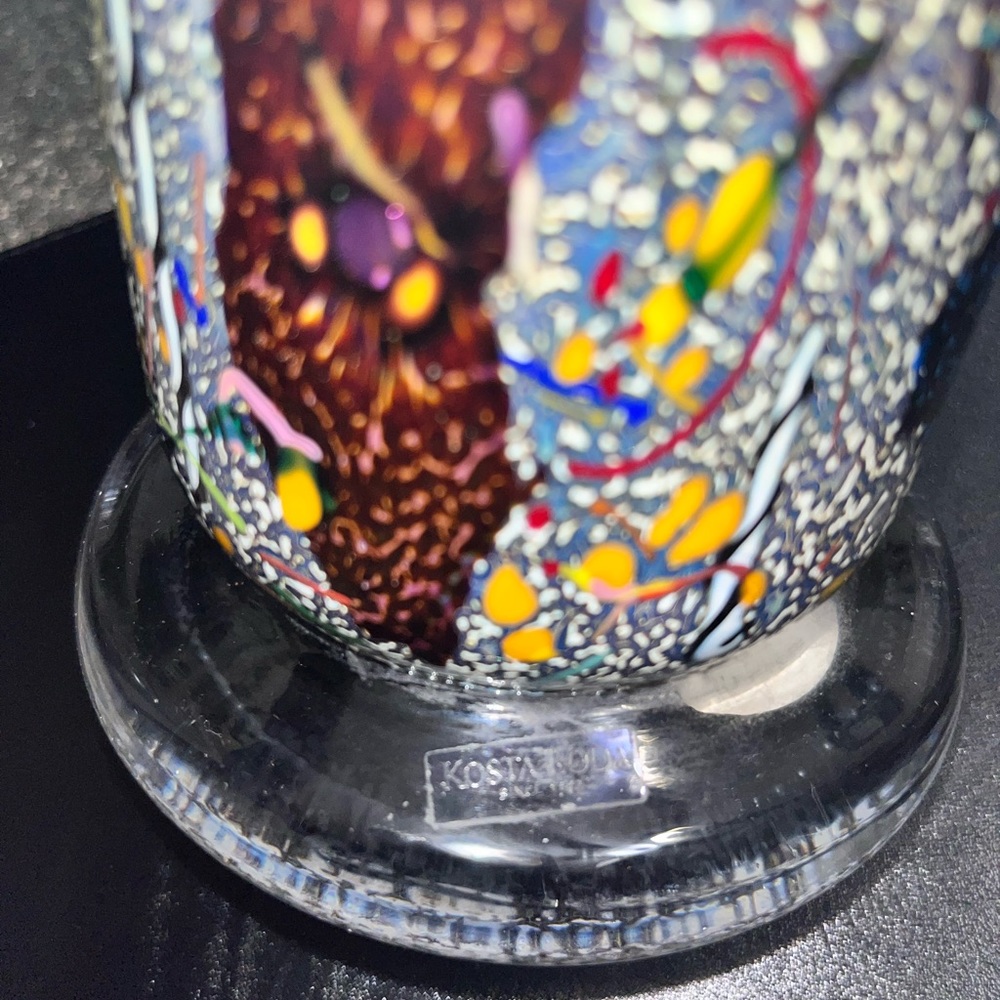 Beautiful Kosta Boda Murano glass vase - Picture 12 of 15